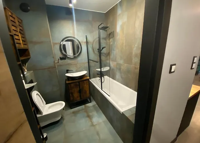 Lejlighed Centre Airport Boutique Designer Bath, 3-4 Days Offer, Kitchen, Balkony, Aircon