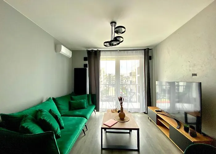 Διαμέρισμα Centre Airport Boutique Designer Bath, 3-4 Days Offer, Kitchen, Balkony, Aircon Βαρσοβία